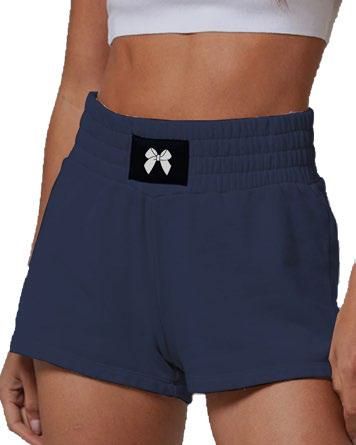 Raw Edge Girls Sweat Short, (3 colors)