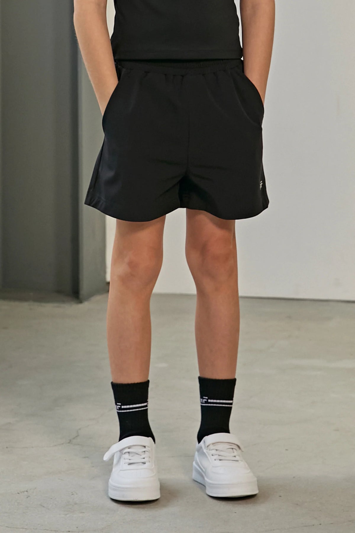 Boys AirFlex 2 in 1 Shorts, Black