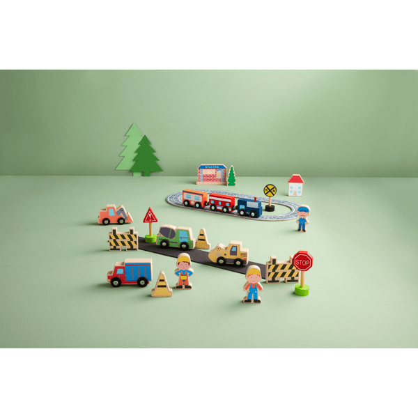 Wooden Toy Tube, Construction
