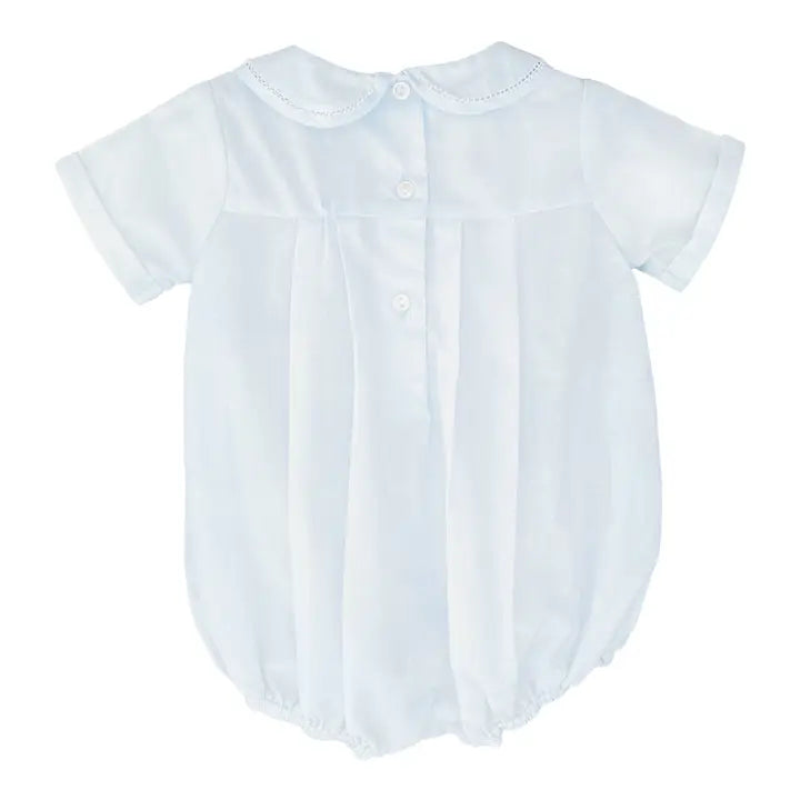 Pintuck Bubble, Blue