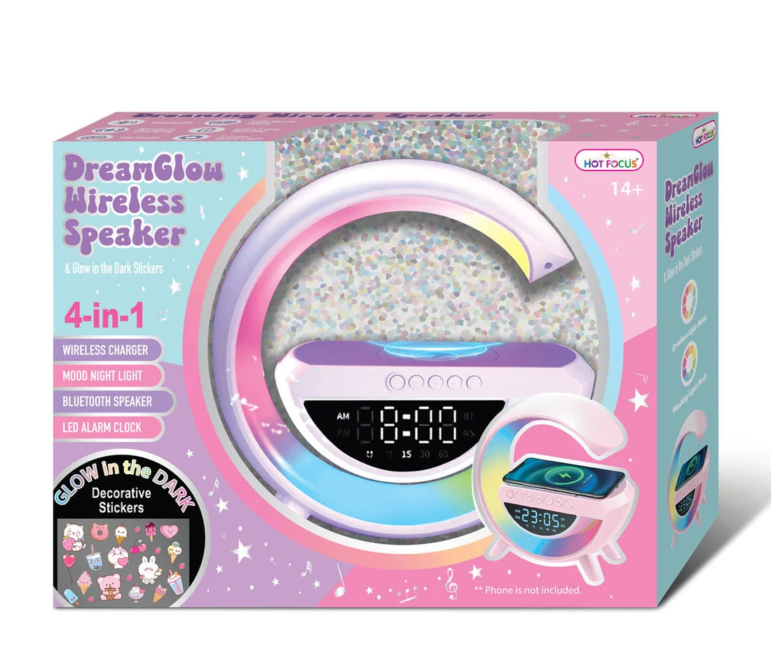 Dream Glow 4-in-1 Wireless Speaker, Pink