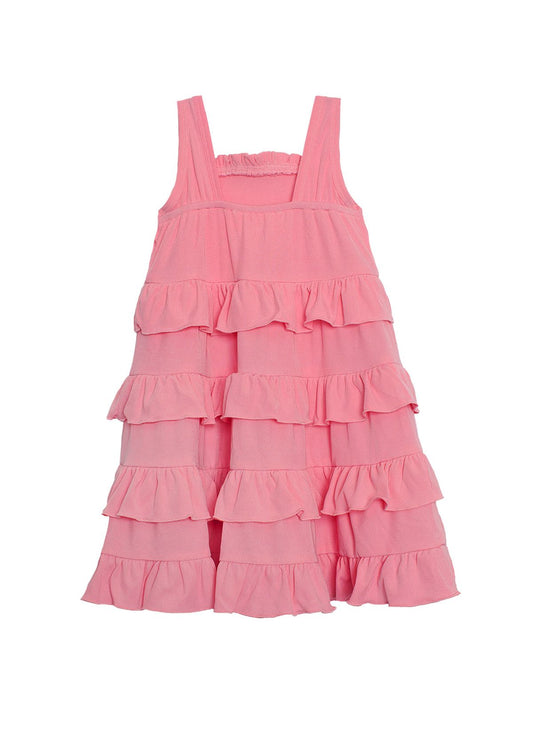 Scribble Dress, Pink
