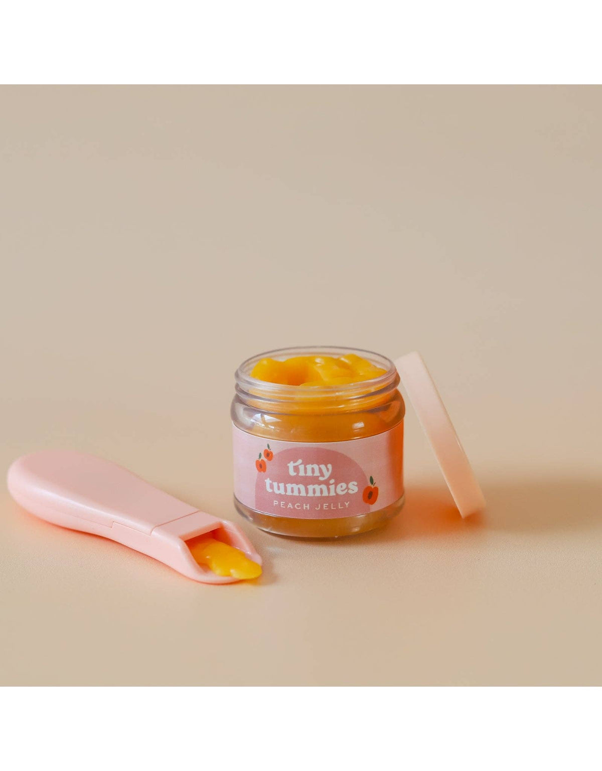 Tiny Tummies - Peach jelly Jar for Doll