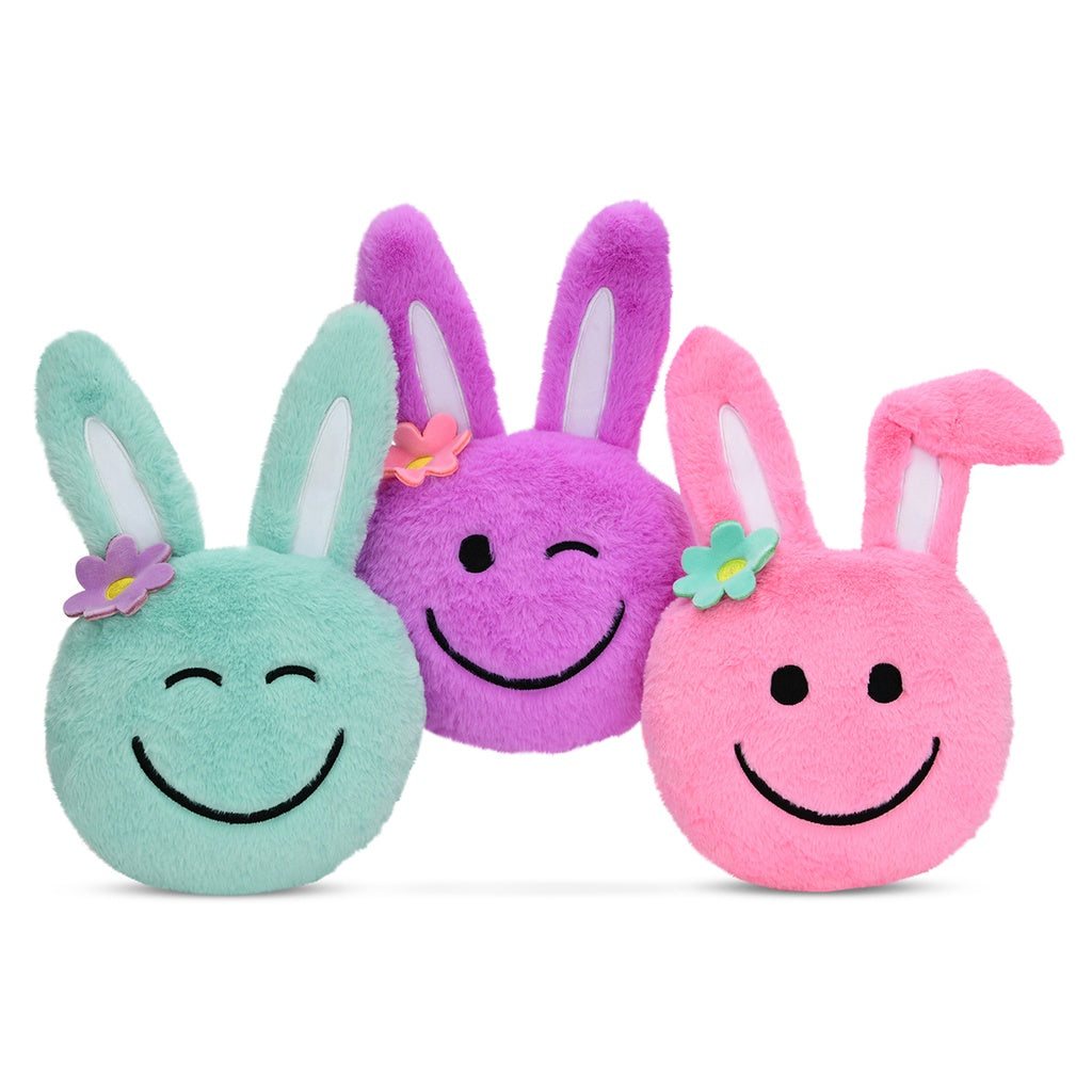 Happy Bunnies Plush (3 colors)