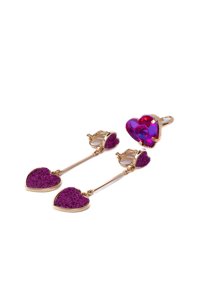 For My Favorite Ring & Clip On Earring Set