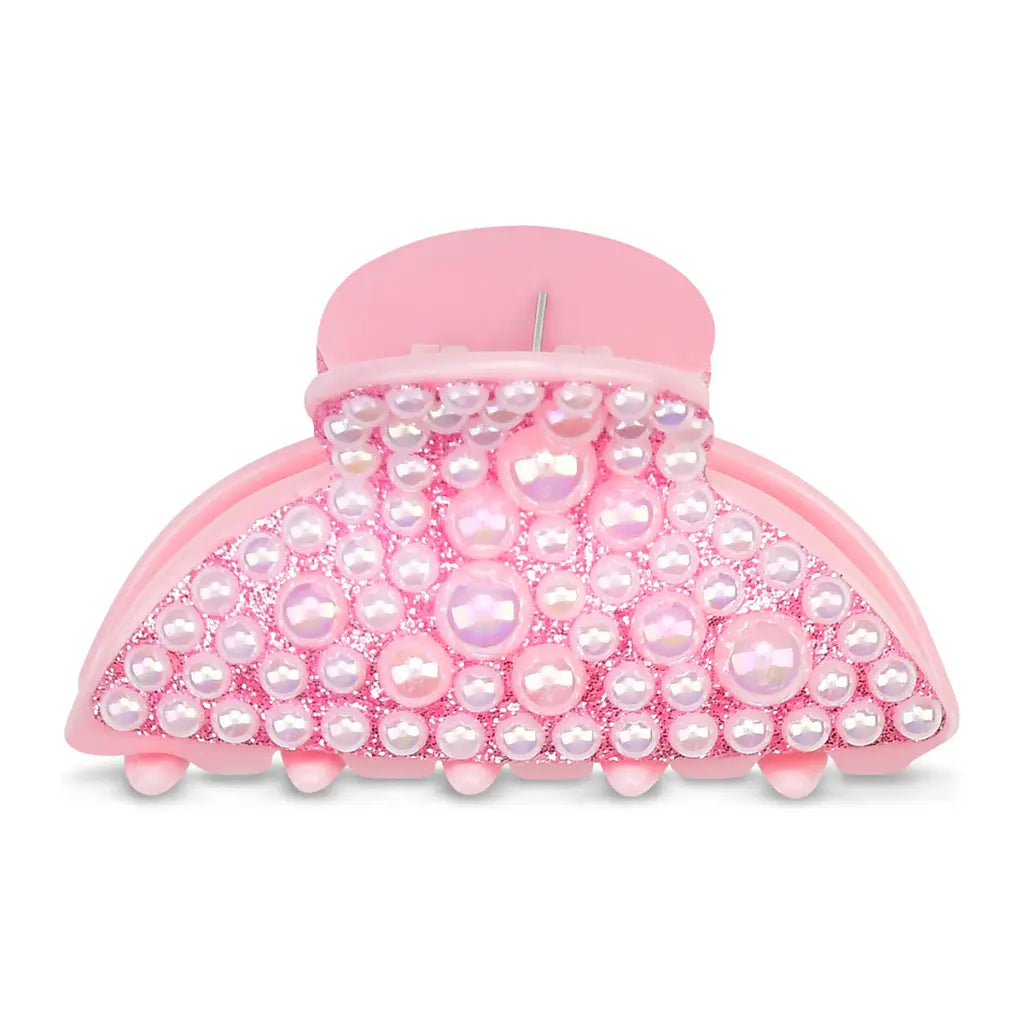 Pearl Hair Clip, Pink