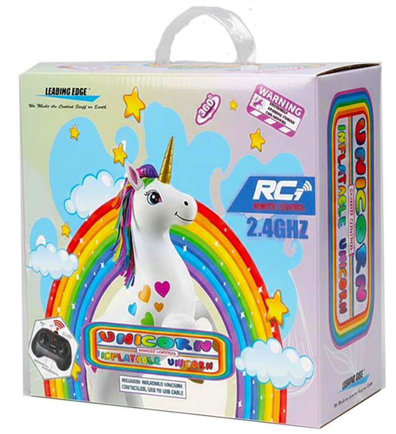 Remote Control 42" Self Inflatable Unicorn
