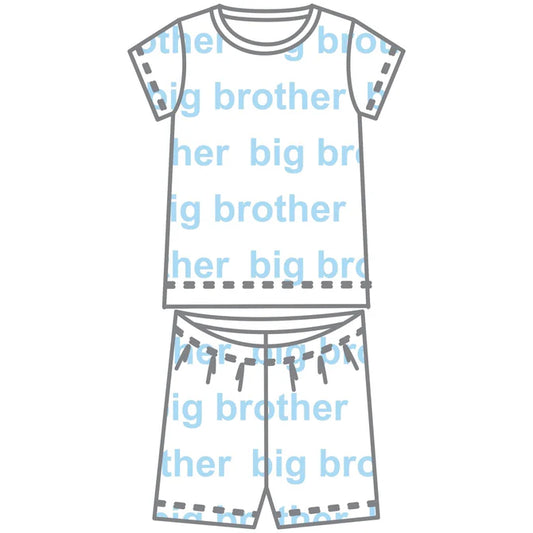 Big Brother Printed Short Pajamas
