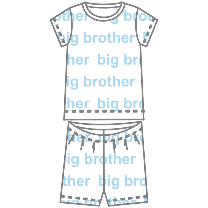 Big Brother Printed Short Pajamas