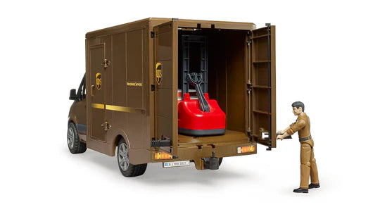 Bruder 02678 MB Sprinter UPS w/ Driver and Accessories