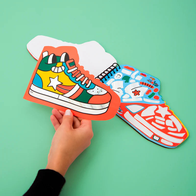 Sticker By Number, Sneakers