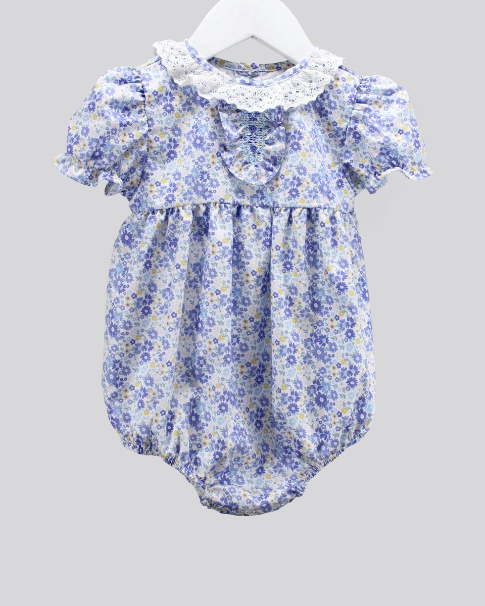 Flowers In Blue Elena Bubble
