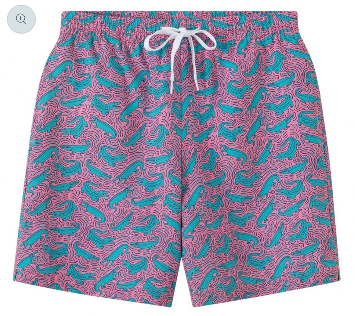 Boys Neon Gators Swim Trunks