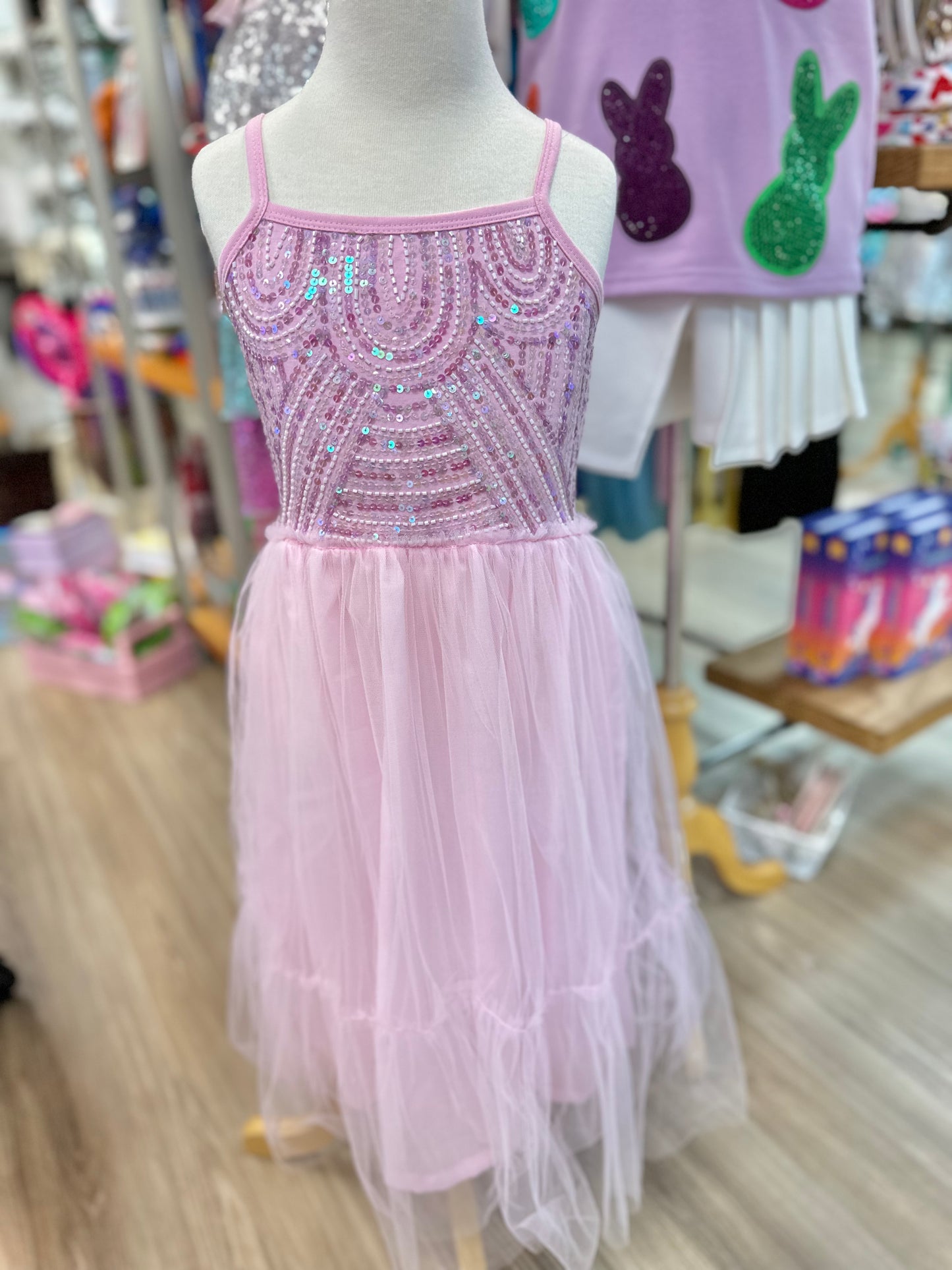 Hip Hop Tulle Strappy Dress (2 colors)