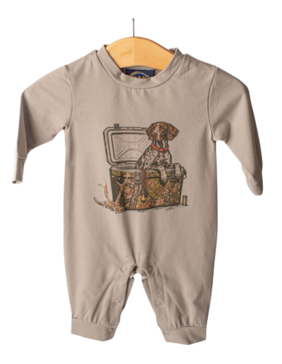 Camo Cooler Pup Romper