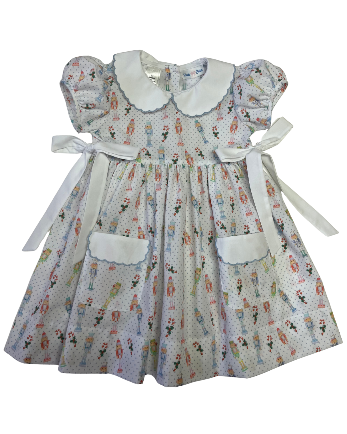 Ashley Nutcracker Dress w/Peter Pan Collar