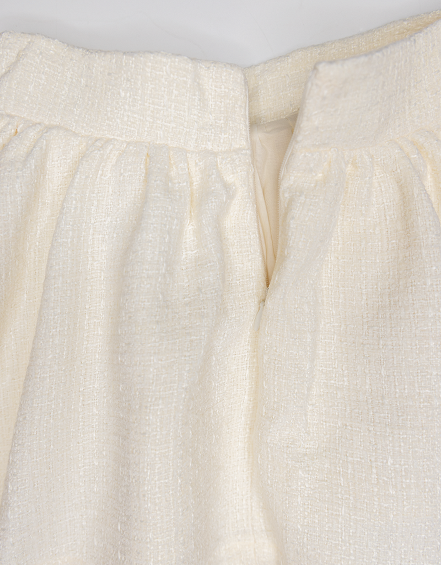 Sofie Ivory Tweed Skirt