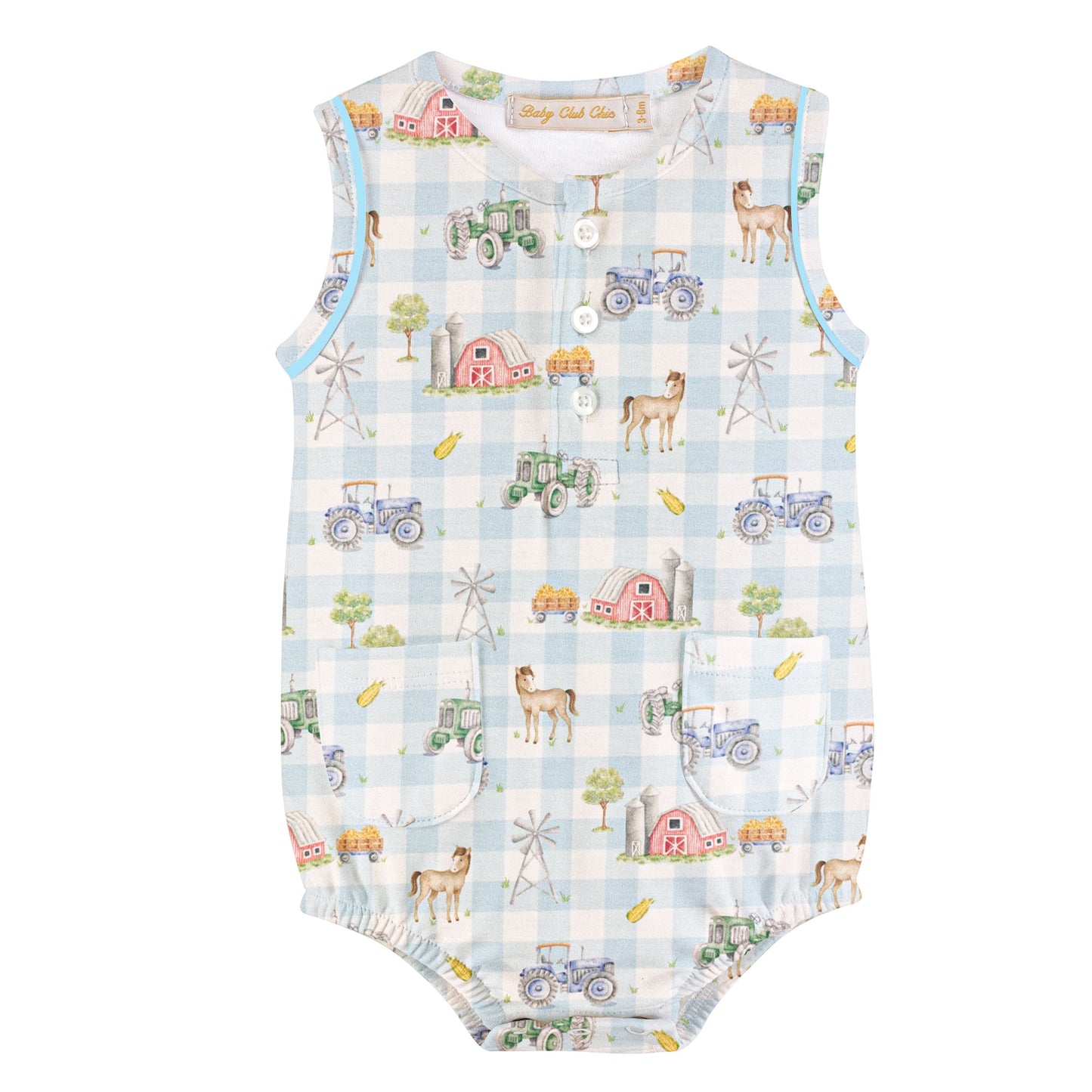 Tiny Barnyard Bubble w/Pockets