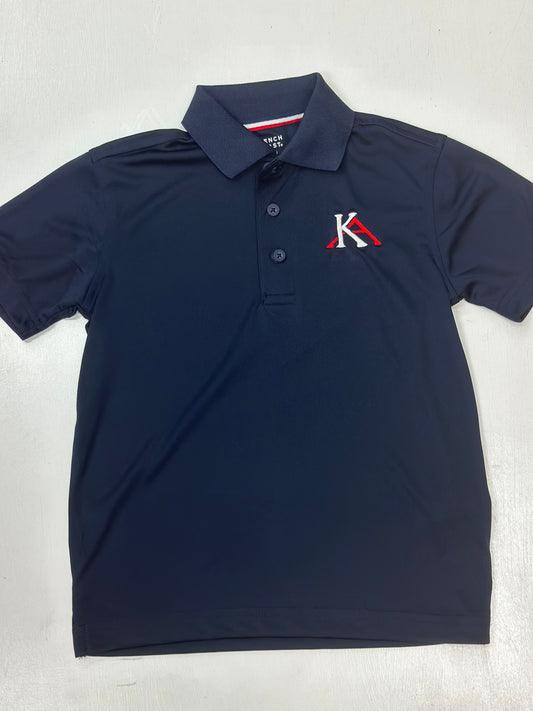 SS Sport Polo Uniform Shirt, KIRK ACADEMY (3 color options)