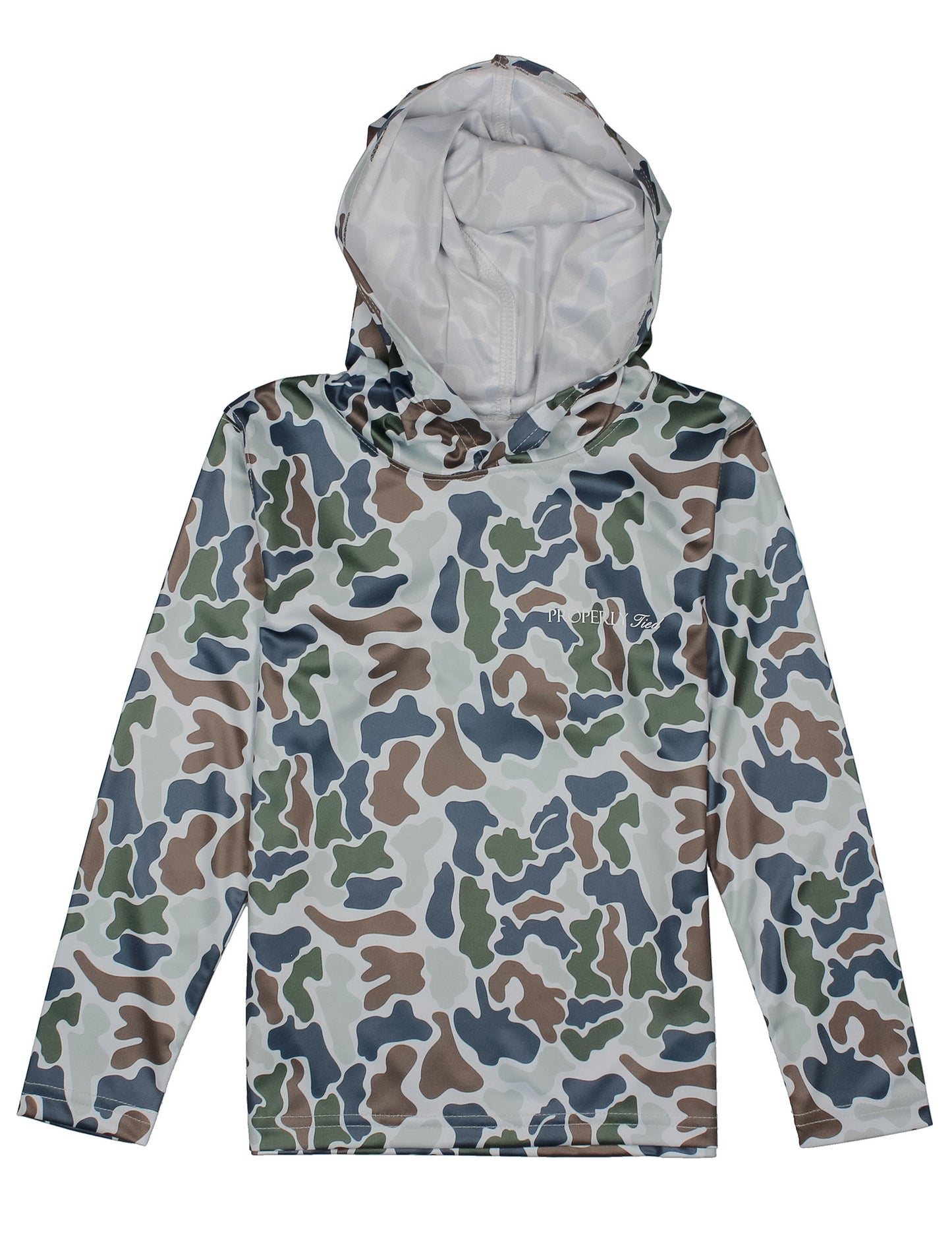 Boys Sportsman Performance Hoodie, Terra Camo