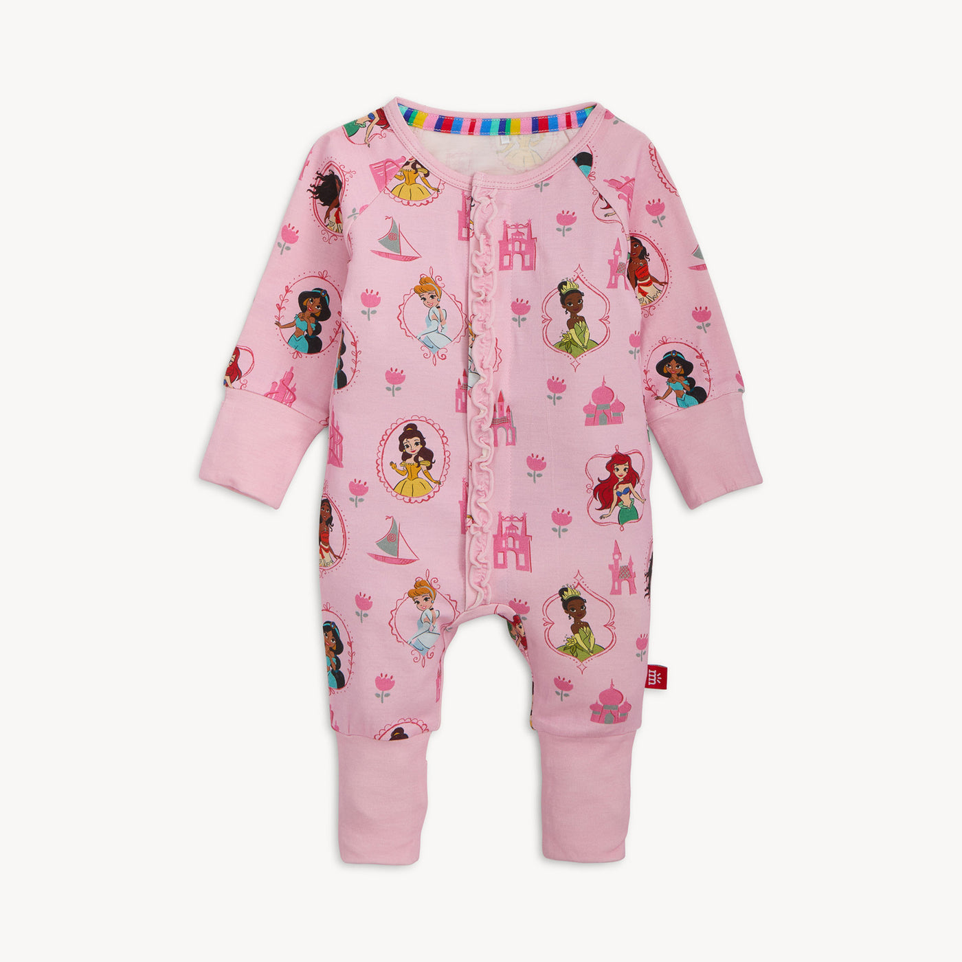 Ruffle Convertible Coverall, Princess Royal Radiance