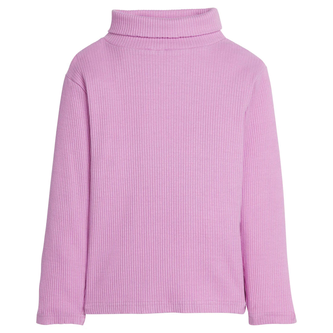 Ribbed Turtleneck, Petal
