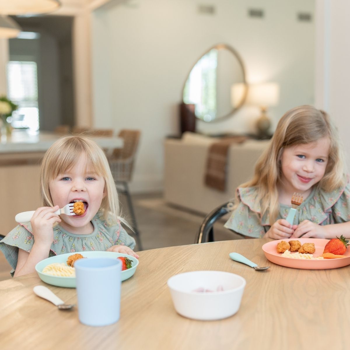 Stainless Steel Toddler Utensils, Lavender