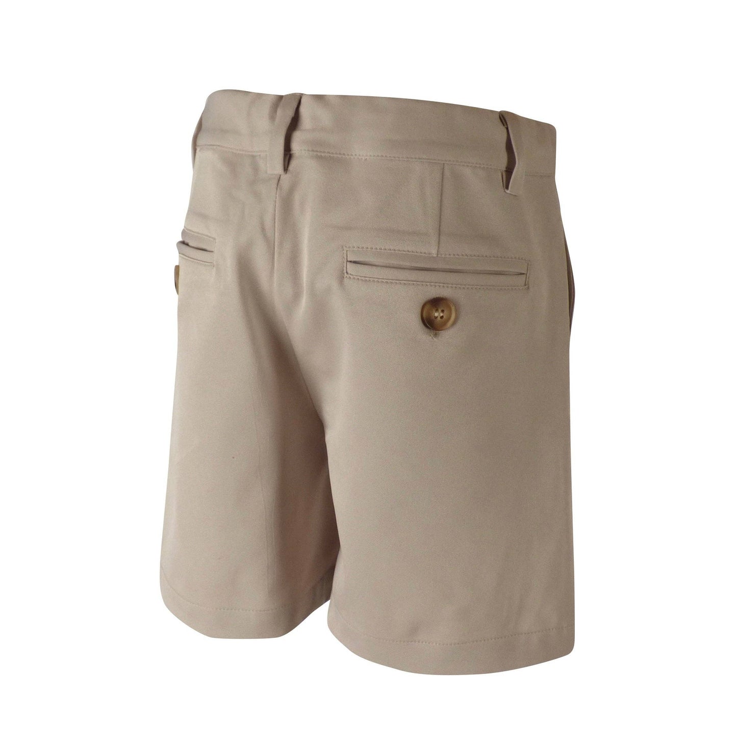 TYL Scholar Flat Front Shorts in Performance Khaki