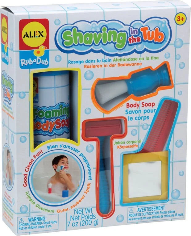 Shaving in the Tub