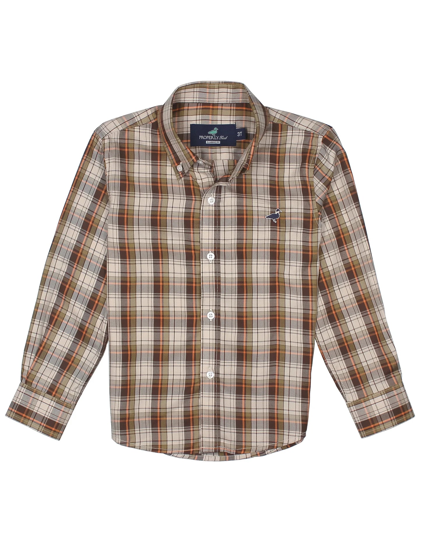 Boys Seasonal Sportshirt, Campfire