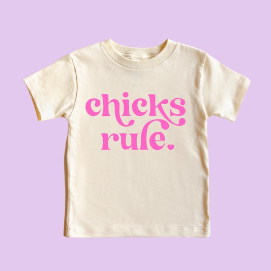 Chicks Rule Easter Tshirt