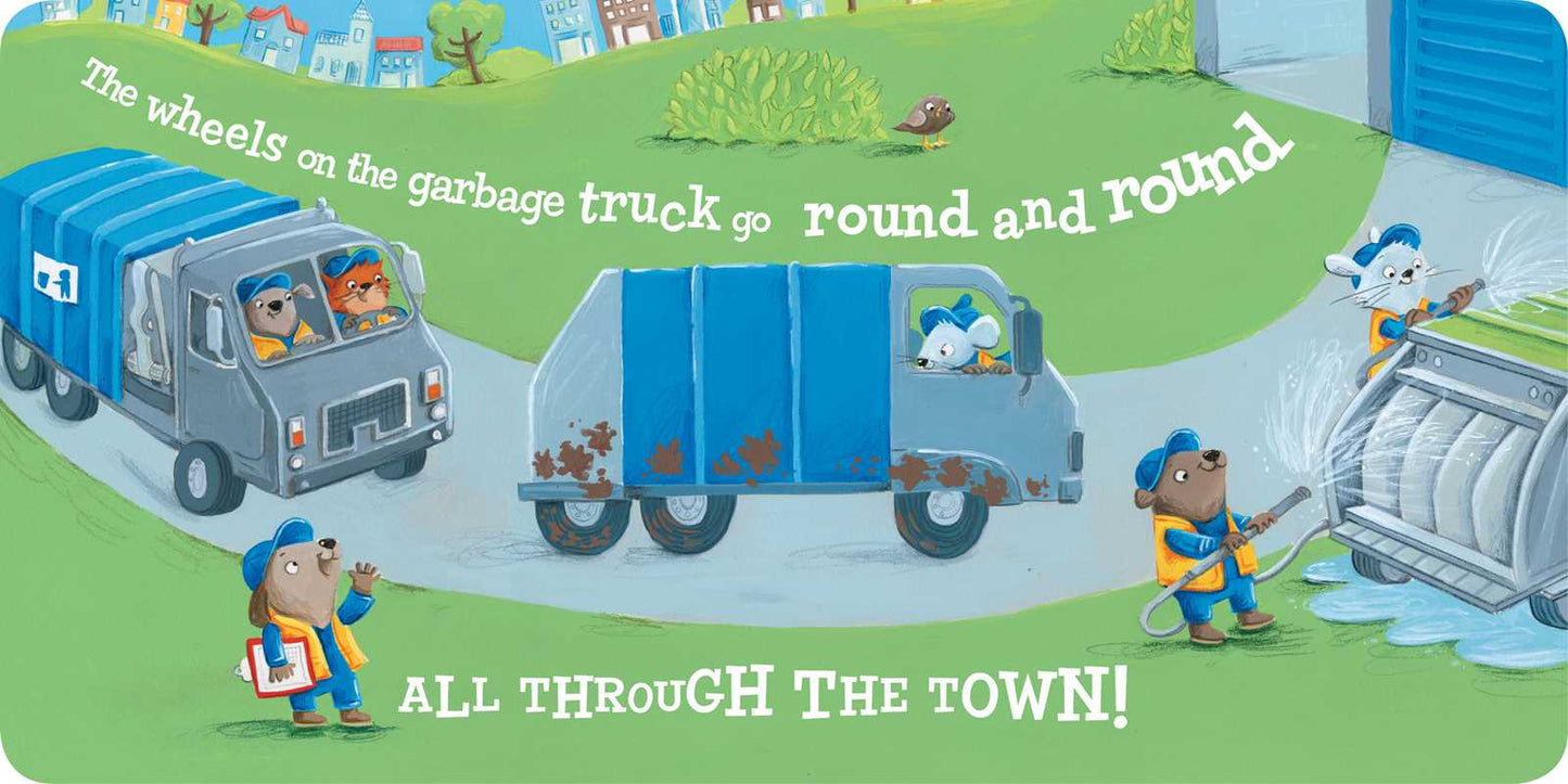 Wheels on the Garbage Truck by Jeffrey Burton