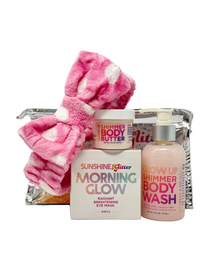 Morning Glow Holiday Shimmer Spa Gift Set