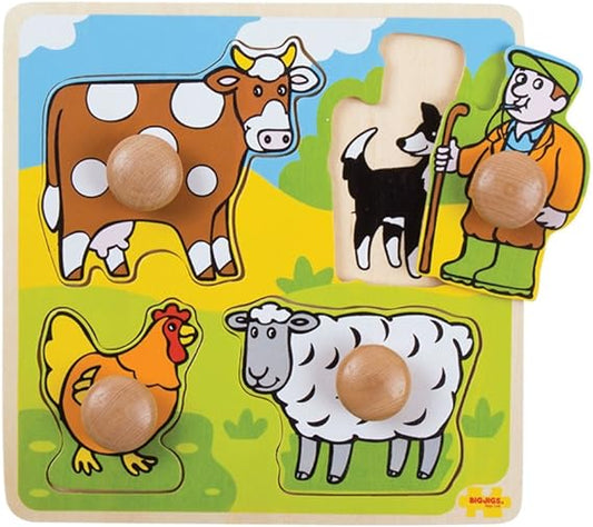 My First Peg Puzzle, Farm