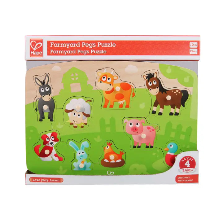 Farmyard Peg Puzzle