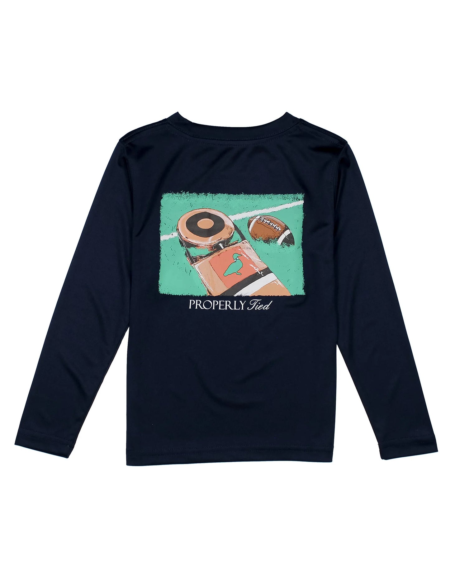 Boys Performance LS Tee, First Down