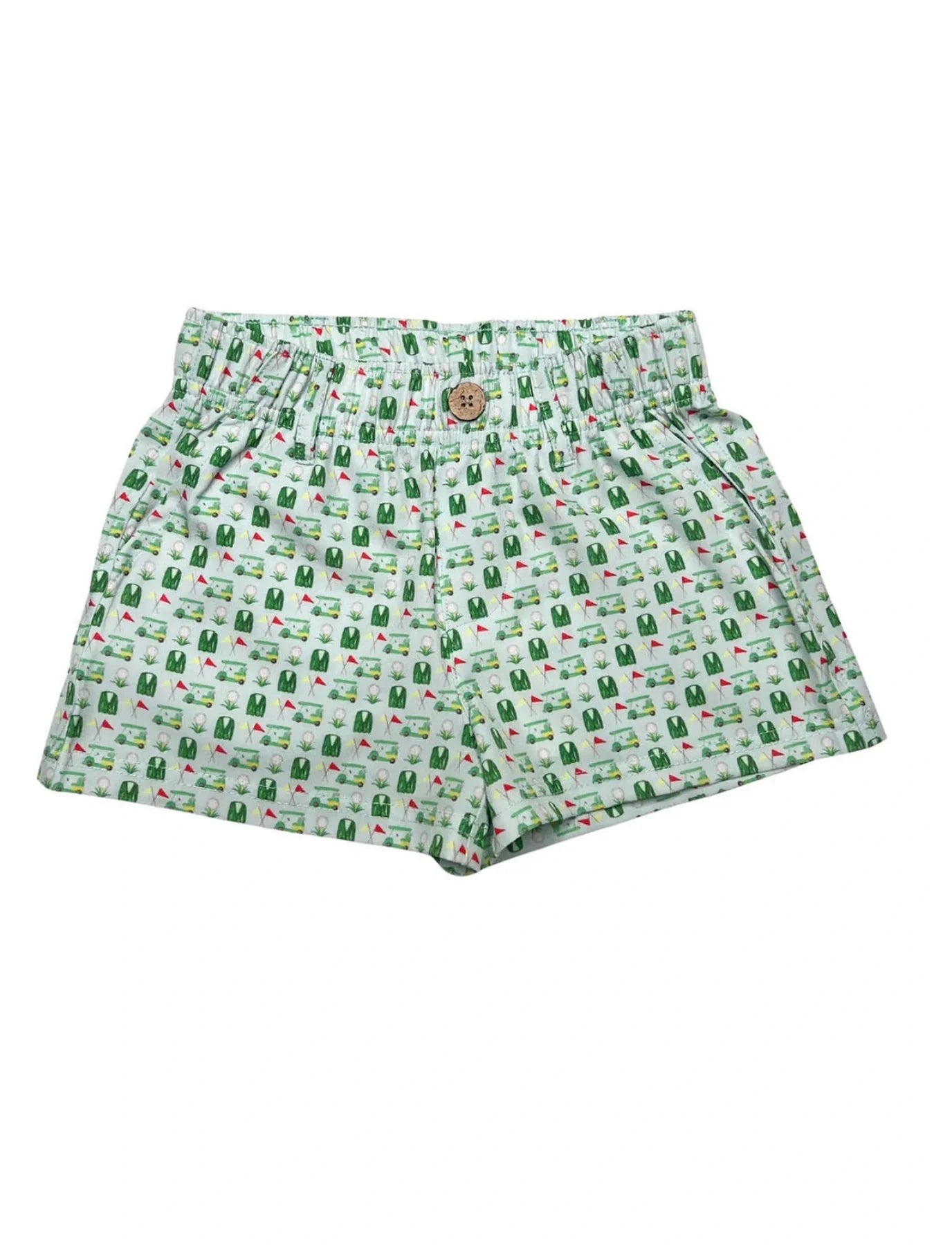 Performance Play Short, Golf Print