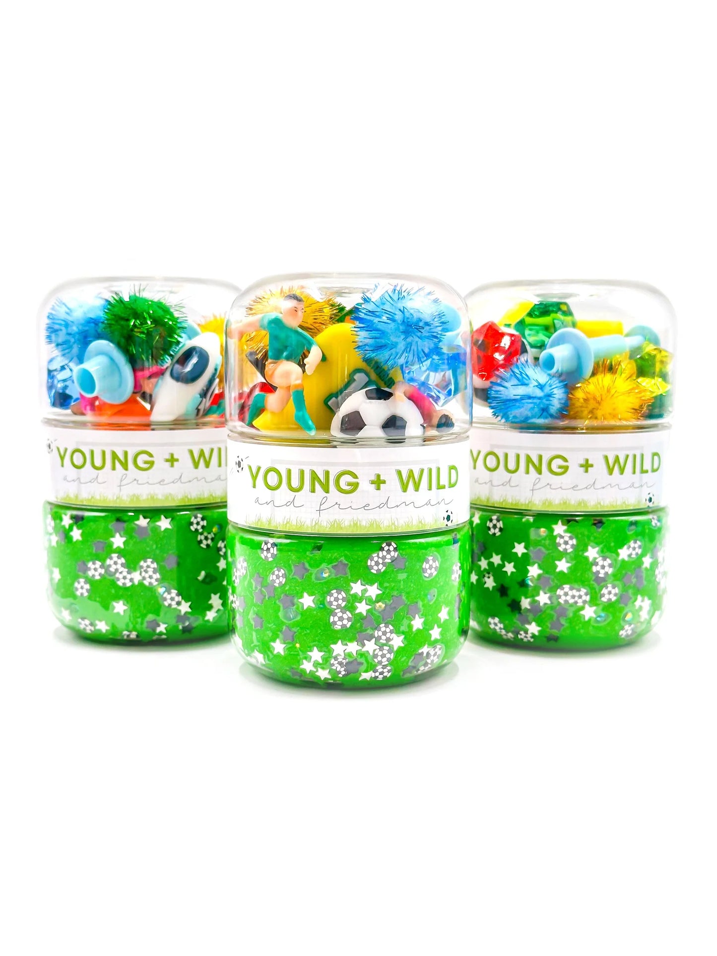 Grab & Go Dough Jar, Soccer