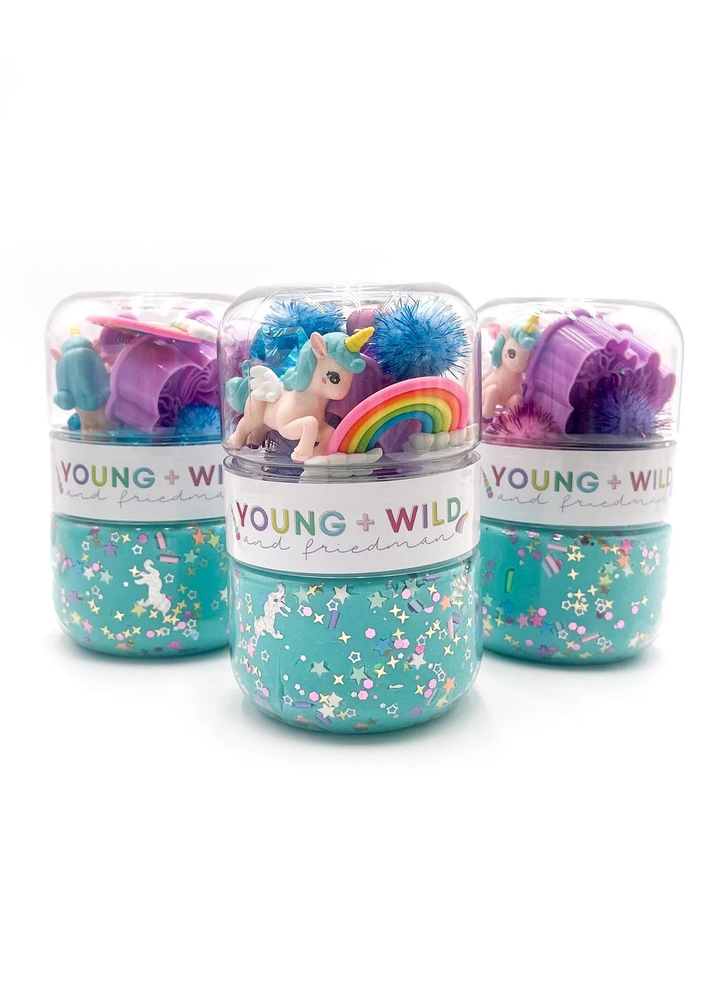 Grab & Go Dough Jar, Unicorn