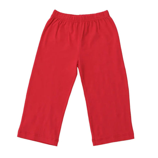 Boy Knit Pants, Red