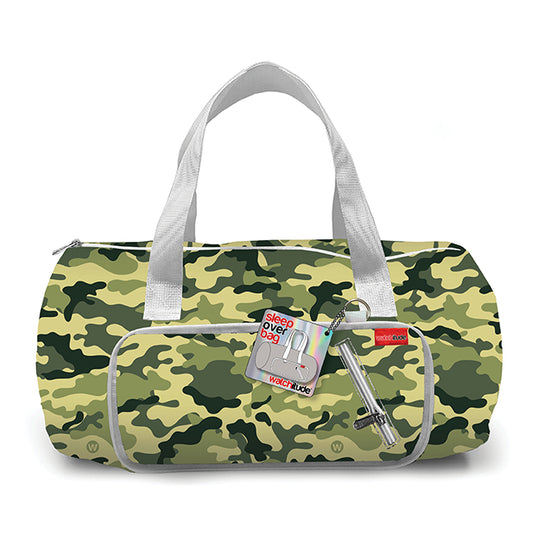 Packable Sleepover Bag, Army Camo