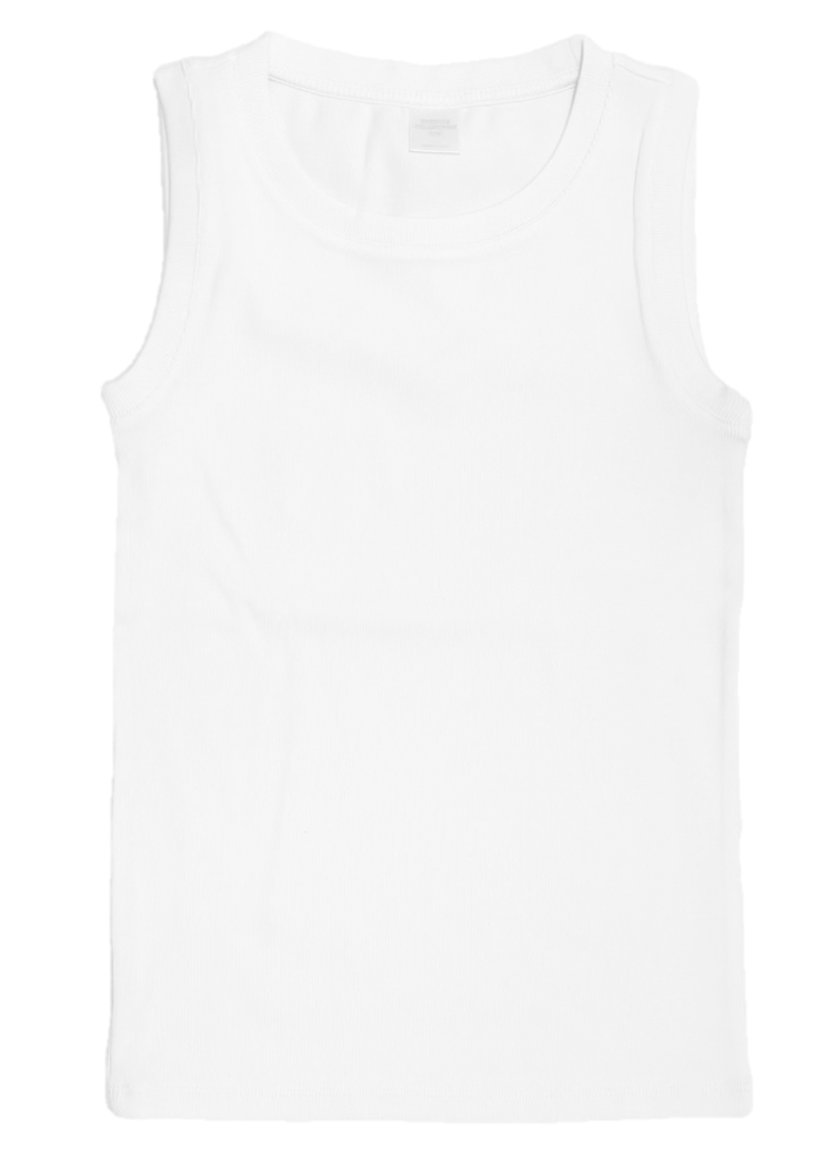 Juniors Ribbed Tank Top (2 colors)