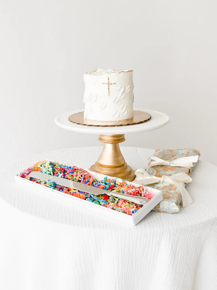 Garden Party Cake Knife for Birthday