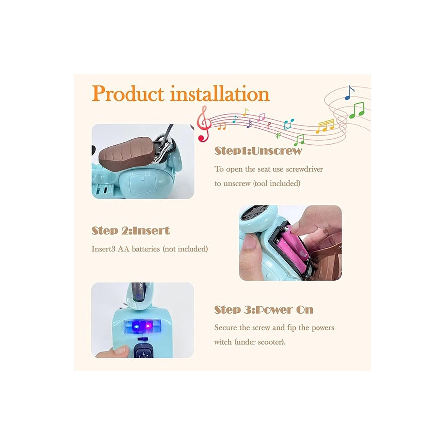 Labubu Doll Mini Electric Scooter, (2 colors)