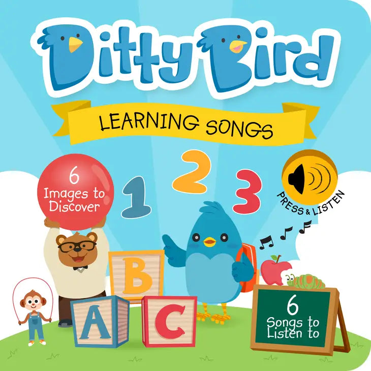 Ditty Bird Musical Board Books (9 options)