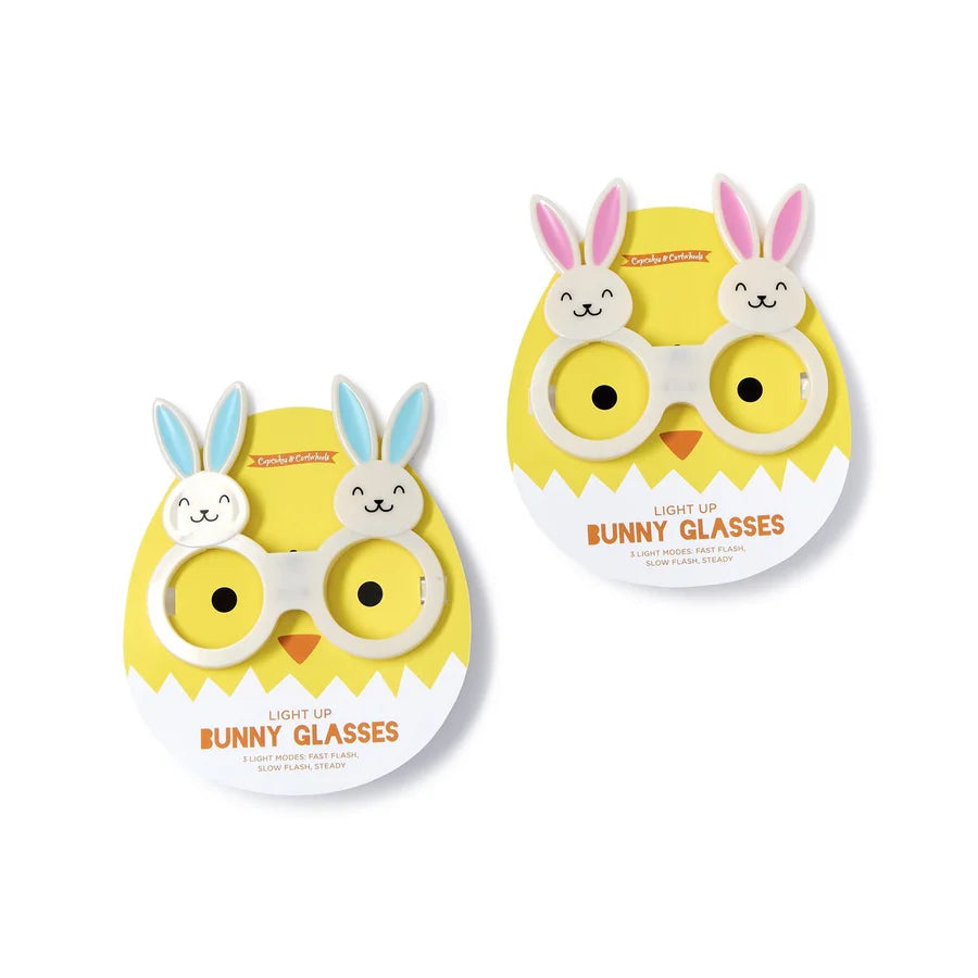 Light Up Bunny Glasses (2 colors)