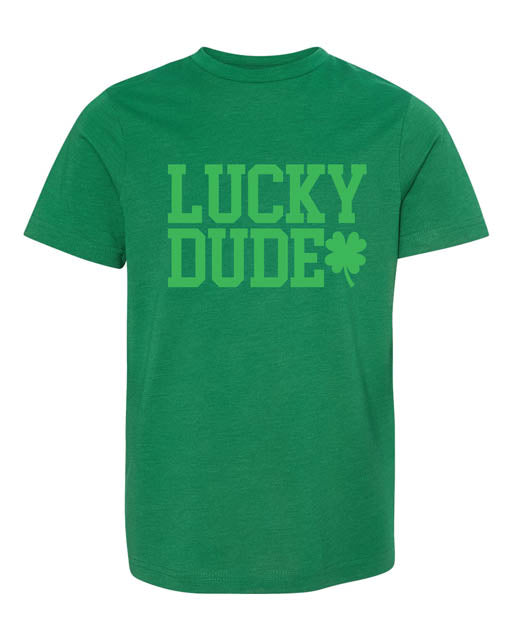 Lucky Dude DriFit Tshirt, Green