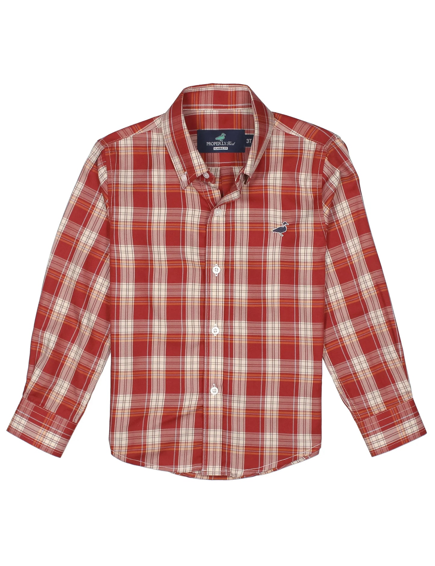 Boys Seasonal Sportshirt, Maple