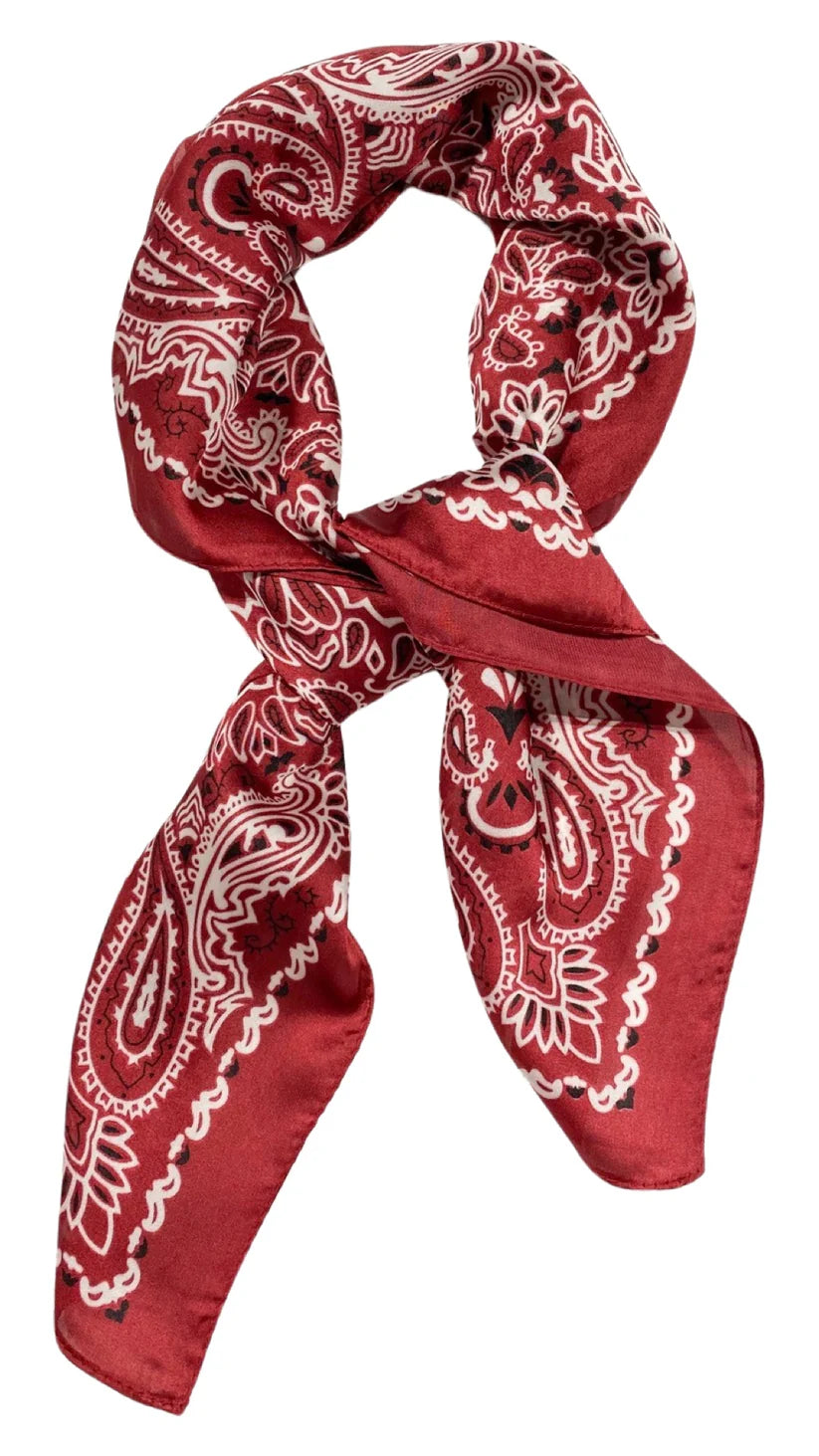Silky Game Day Bandana Scarf (2 colors)