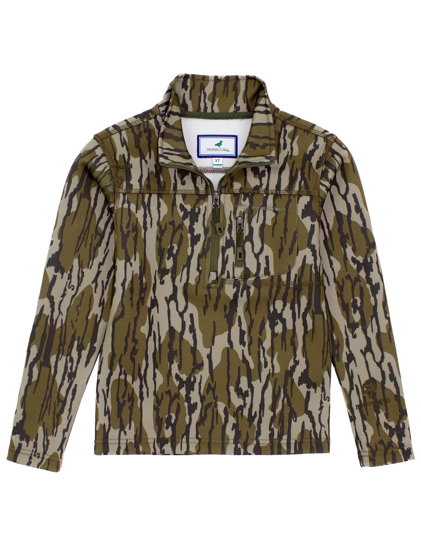 Boys Arctic Pullover Mossy Oak Bottomland